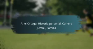 Ariel Ortega: Historia personal, Carrera juvenil, Familia