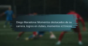 Diego Maradona: Momentos destacados de su carrera, logros en clubes, momentos icónicos